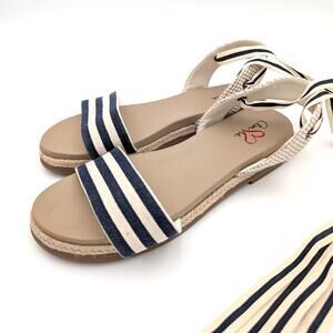 MIA Amore Kenny Espadrille Inspired Sandals Women's Size US8.5W Size US39